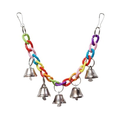 MIZOO ΠΑΙΧΝΙΔΙ ΚΟΥΝΙΑ ΜΕ ΚΟΥΔΟΥΝΑΚΙΑ ΓΙΑ ΠΑΠΑΓΑΚΑΚΙ 30CM